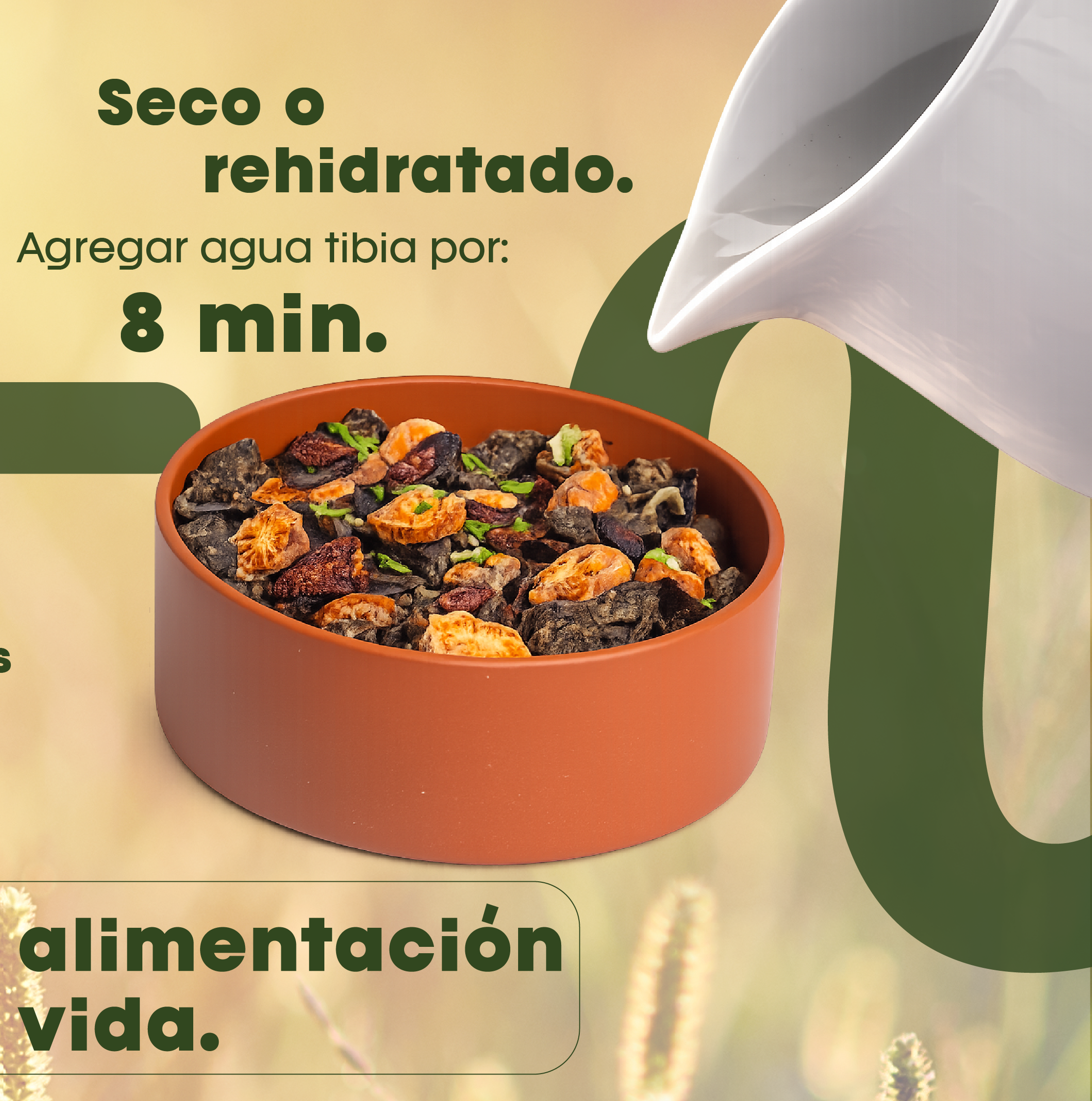 Vitalpet® Premium Food Alimento Hipoalergénico Deshidratado Base Conejo Adulto Para Todas Las Razas